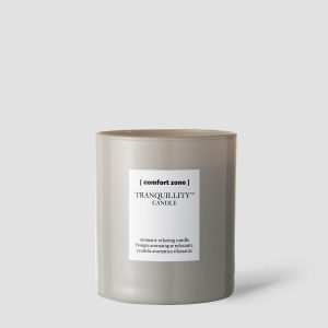 Aromatische, ontspannende geurkaars uit de Tranquility Lijn van Comfort Zone - Inhoud Verpakking, Pot 280gr, 55 branduren